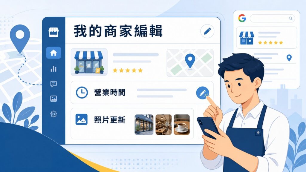我的商家編輯怎麼做？3步驟修改商家資料、