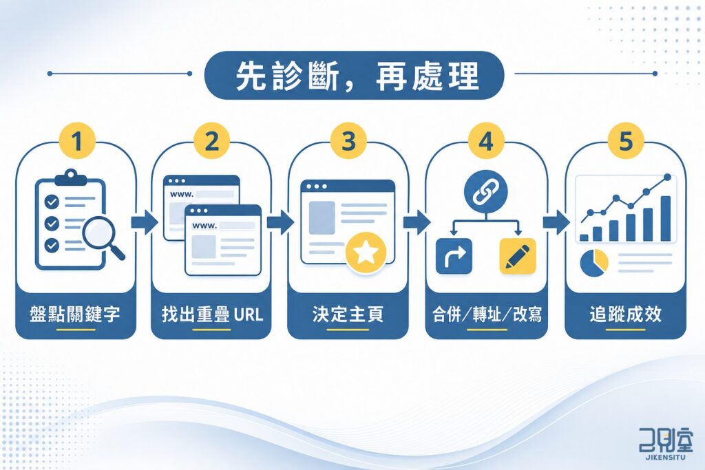 關鍵字蠶食怎麼檢查與修復？照這套流程重新